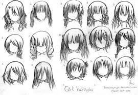 This can result in next, draw the basic outline of your desired hairstyle, making sure to focus on which direction the. Manga Hairstyles Discovered By ã‹ã«ãµã‚‹ On We Heart It