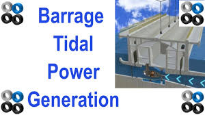 For most tidal energy generators, turbines are placed in tidal streams. How Barrage Tidal Power Station Works Youtube
