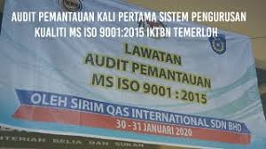 Sistem pengurusan kualiti iso 9001:2015. Audit Pemantauan Kali Pertama Sistem Pengurusan Kualiti Ms Iso 9001 2015 Iktbn Temerloh Youtube