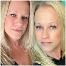 Halloween-inspired goth look with double wing lashes