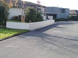 Verputzte Betonmauer Garten Verputzen Gartenzaun