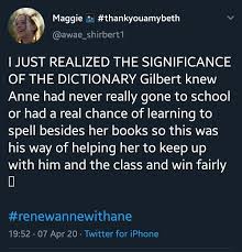 Pin By Kara On Anne With An E In 2020 Gilbert And Anne Green Gables Anne Shirley