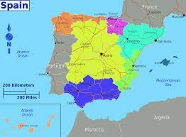 That plateau is rarely flat, and is in reality a mostly hilly highland area. Spain Regional Governmen