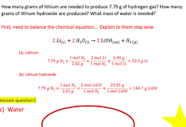 How many moles are in 55.4g of aluminum sulfate? Solved How Many Grams Of Lithium Are Needed To Produce 7 Chegg Com