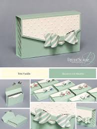 Tutoriel Porte Cartes De Visite Perforatrice Noeud Cards Handmade Paper Crafts Craft Box