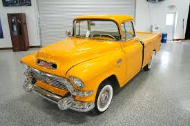 Image result for Chrome Yellow 1955 GMC
