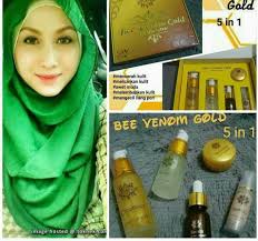 A recent study has been release about bee venom being a possible great cure for hiv positive people. Bee Venom Gold 5 In 1 By Jue Aziz Sha Beauty House