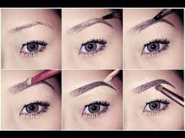 Charlotte recommends drawing a small line as a marker here. 3 Steps To Perfect Eyebrows Long Lasting Waterproof Brow Color Bellatory
