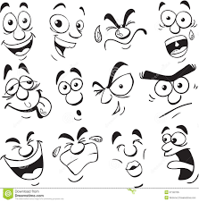 Black And White Face Drawing Cartoon Image Result For Expression Clip Art Black And White Cartoon Faces Face Drawing Cartoon Styles