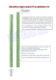 Cinta Metrica Y Reglas Escala 1 4 Marist Pdf Google Drive Reglas De Costura Cinta Metrica Patrones De Costura