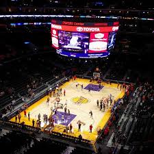 Los angeles was met het stadion rose bowl speelstad bij het wk voetbal in 1994. Staples Center Los Angeles Clippers Staples Center City Postcard