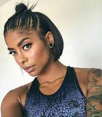 Cute Hairstyle For Short Straight Hair Black Girl Braids For Short Hair Hair Styles Natural Hair Styles
