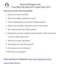 Top 10 Food Service Interview Questions Answers 2020 Edition