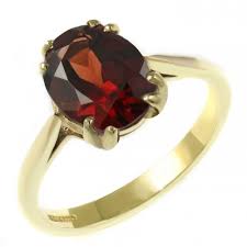 1.12 carat white diamond garnet turquoise yellow gold octopus cocktail ring. 9ct Yellow Gold 10mm X 8mm Oval Garnet Ring Jewellery From Mr Harold And Son Uk