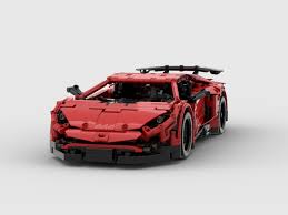 Remote Controlled Lamborghini Aventador Sv Lego Cars Lego Technic Lego Wheels