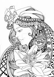Fichas educativas infantiles para aprender a colorear y pintar con los niños. Mujer Mapuche By Lucressia On Deviantart Mujer Mapuche Dibujos Mapuches Arte Mapuche