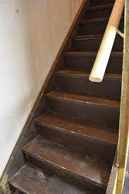 Replacing your basement stairs takes a great deal of careful planning, the right tools, some solid check your stringer (wood) and make sure it is straight. How To Paint Basement Stairs The Weathered Fox