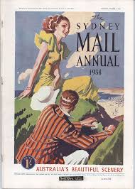 The Sydney Mail 1934 Vintage Magazine Sydney Cover