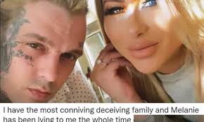Aaron Carter SPLITS from fiancee Melanie Martin ONE WEEK after she gave  birth to their son Prince