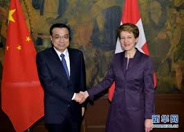 Cette visite de travail était placée sous le signe des changements climatiques. Li Keqiang Holds Talks With President Simonetta Sommaruga Of The Swiss Confederation Stressing To Uphold Mutual Respect Pioneering Spirit Innovation And Win Win Cooperation To Promote China Switzerland Relations To A New High Together