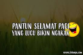 Kumpulan Pantun Selamat Pagi Romantis Dan Lucu Edisikini Com