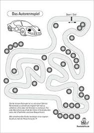 Autorennspiel Als Gratis Vorlage Zum Ausdrucken Raetseldino De Auto Spiele Schwungubungen Autospiele Kinder