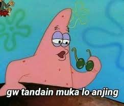 Spongebob memes cartoon memes meme template templates dankest memes funny memes memes lindos blank memes meme maker. Download 44 Mentahan Stiker Patrick In 2021 Patrick Meme Spongebob Funny Cartoon Jokes
