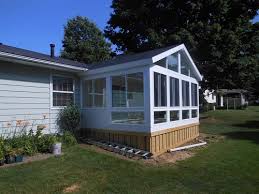 Our sunrooms are built with all composite framing, no aluminum! Three Four Season Sunrooms Meadville Pa Seaway Window