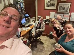 Today we say goodbye to the wonderful Robert Gamble after more than 15  years at The Crown 👑 You'll always be a part of our team #crownhotel  #TeamCrown Thank you for all