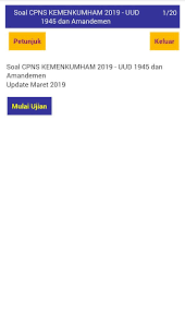 Persyaratan mendaftar di cpns kemenkumham 2021/2022. Soal Cpns 2021 Kemenkumham For Android Apk Download