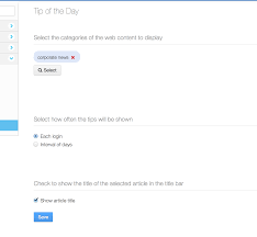 How to use everyday vs. Tip Of The Day