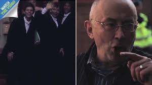 Anarchist Ian Bone who targeted Jacob Rees-Mogg's children once filmed  hurling abuse at Eton schoolboys