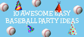 Here is the second round of free baseball party printables complete with food tent cards, water bottle wrappers, pennants, and ball and gloves that are perfect for centerpieces or other party decor. 10 Awesome Baseball Party Ideas