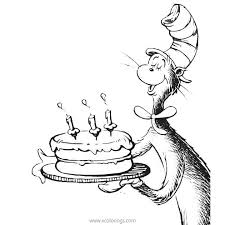 Seuss and here's a wonderful quotation to get you going. Happy Birthday Dr Seuss Coloring Pages Cat In The Hat Xcolorings Com