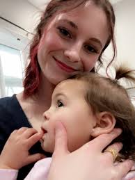 My baby girl will be 8 months tomorrow! It's so sad but exciting to see how  big she's gotten. My family has helped me with her so much especially so I  can