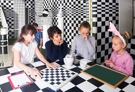 Provide a photo of your escape room, but include or remove one object. Creative Exciting Kid Friendly Escape Room Ideas