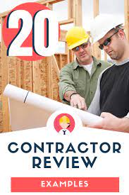 Connect with trusted home repair and improvement contractors including electricians, plumbers, painters, roofers, and more. 20 Contractor Review Examples To Copy Paste Eat Sleep Wander