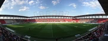 Ingolstadt Audi Sportpark Ist Der Name Eines Fussballstadions Das In Ingolstadt Auf Dem Ehemaligen Bayernoil Gelande St Football Stadiums Soccer Field Stadium