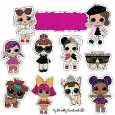 Lol Surprise Free Printable Cake Toppers Oh My Fiesta In English Lol Dolls Lol Doll Cake Funny Birthday Cards