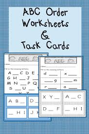 Abc Order Alphabetical Order Worksheets Digital Pdf With Task Cards In 2020 Abc Order Worksheet Teaching Life Skills Task Cards