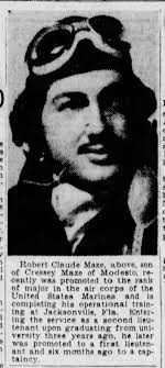 MAJ Robert Claude Maze (1918-1945)