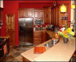 The Oaks Designer Kitchen And Baths Red Kitchen Walls Kitchen Design Whimsical Kitchen