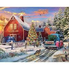 Maybe you would like to learn more about one of these? Springbok Red Barn Farms Jigsaw Puzzle 1000pc Target