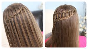 Long hair can be both a blessing and a curse. Feather Waterfall Ladder Braid Combo 2 In 1 Hairstyles Cute Girls Hairstyles