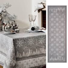 Megeve Frost Christmas Table Runner French Table Megeve Sale Table