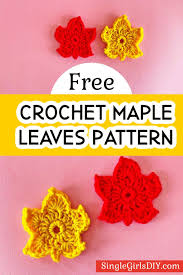 Free Maple Leaf Crochet Pattern (Step by Step Guide)
