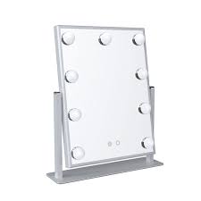 Hollywood makeup mirror 14 × 3w dimmable led bulbs 1x usb port free standing or wall touch of illumination to your bathroom or vanity with this gorgeous makeup mirror … metal frame and base. Affordable Hollywood Mirror With Lights Supplier Lampstars