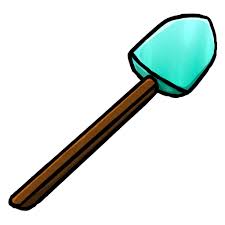 All images with the background cleaned and in png . Diamond Shovel Icon Minecraft Iconset Chrisl21