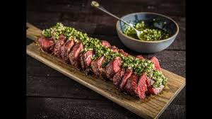 This tasty beef tenderloin recipe features a sauce made from red wine and shallots. Roasted Beef Tenderloin With Gremolata Recipe Traeger Grills