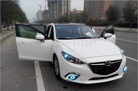 aliexpress com buy led daytime light 2014 2016 mazda3 axela 55 35w hid xenon halogen fog projector light ccfl 2pcs set wire of h hid xenon mazda 3 light grid